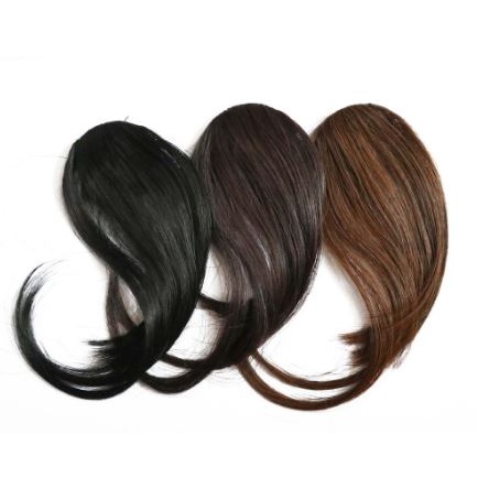 PC-02 Poni clip MEDIUM + side bang hair clip rambut palsu extension