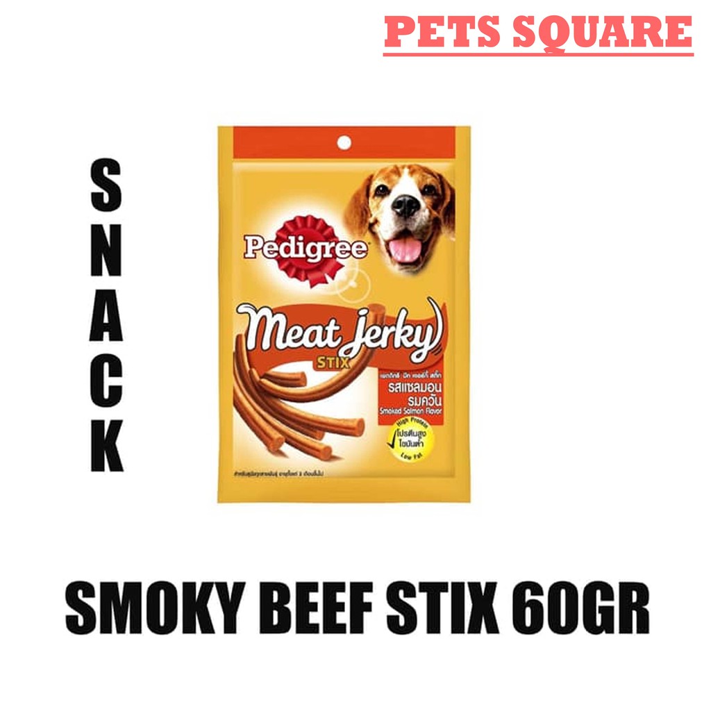 PEDIGREE MEAT JERKY STIX SMOKY BEEF 60GR