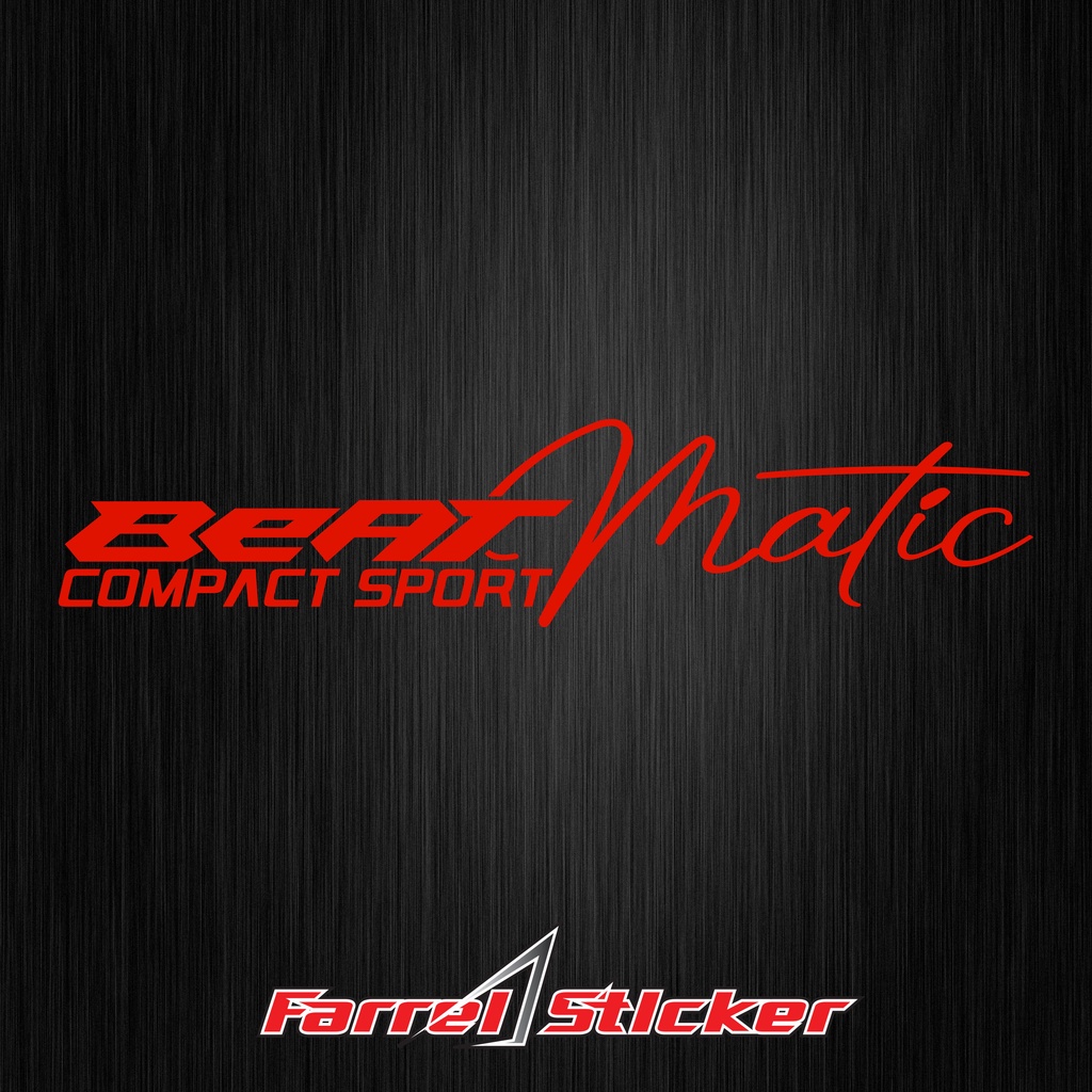 STIKER BEAT MATIC STICKER BEAT MATIC COMPACT SPORT