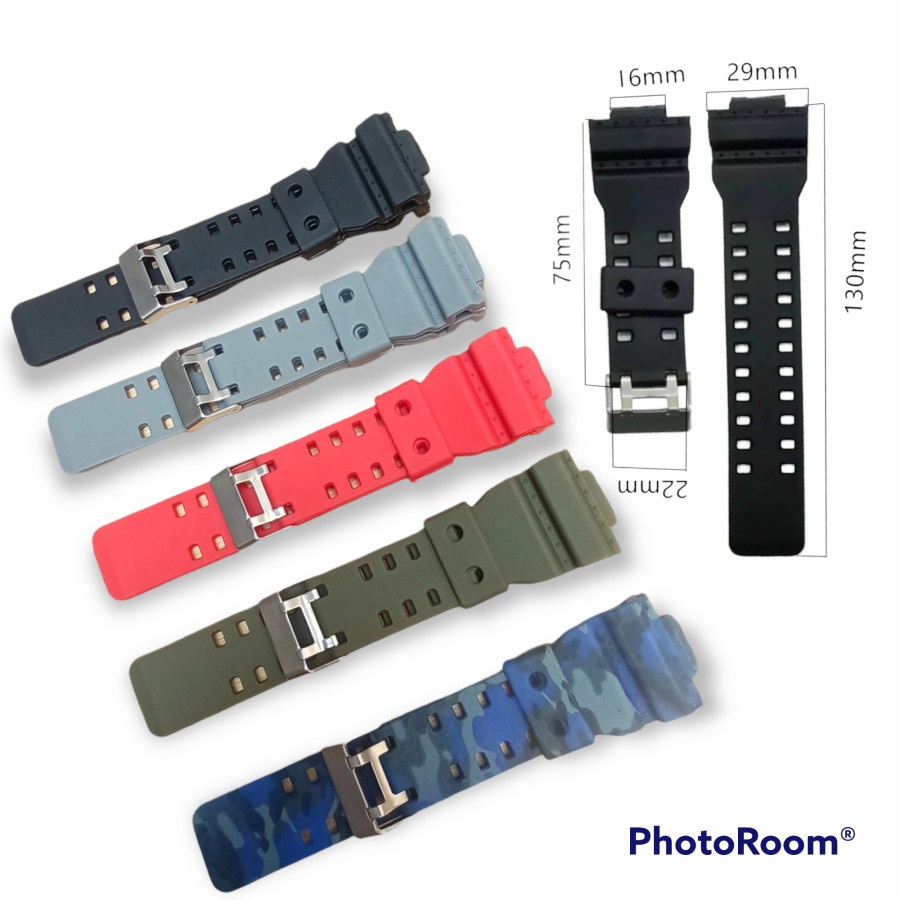 strap jam tangan di gital tali jam tangan murh banyak warna tali jam tngan sport digital digitek dzainel dll