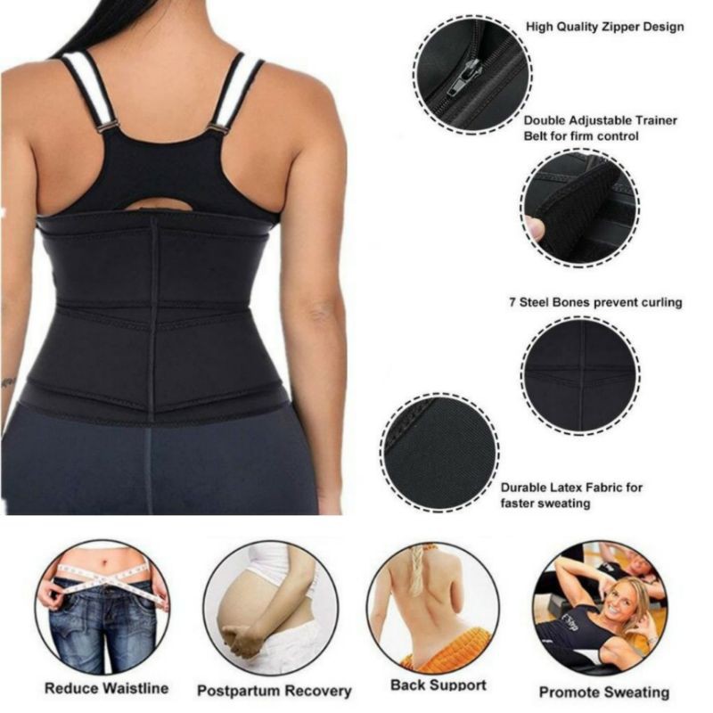 KORSET PERUT SLIMMING UNDERWEAR BODY SHAPER KORSET PELANGSING WANITA KORSET PINGGANG BODY SLIMMING