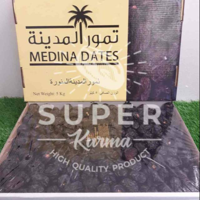 

Kurma Ajwa 5Kg Kurma Rasulullah SAW