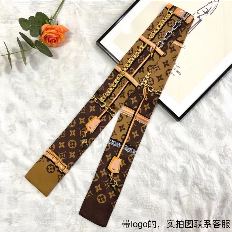 Twilly Scarf For Handbag Syal Hias untuk Bando-2