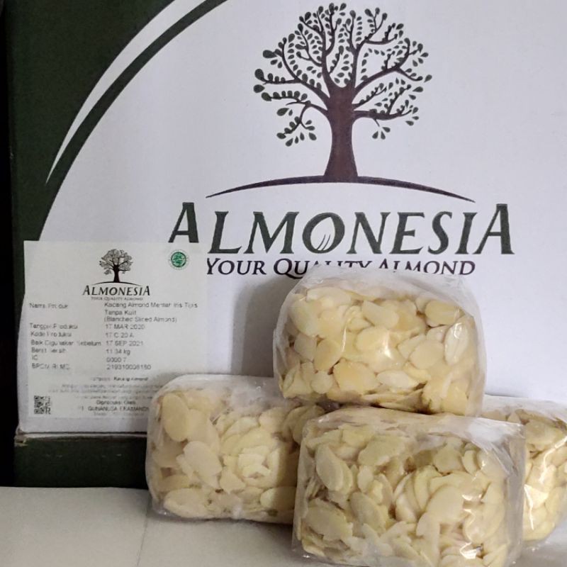 

Almond slice repack 250gr