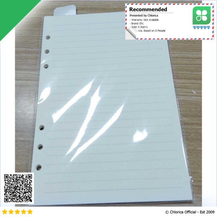 

Star Noverty Kertas Binder A5 Desain Line 45 Lembar - Nb-2019 Terbatas