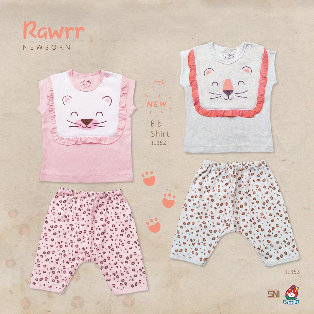 Ichigo Setelan Newborn & Baby Lion Rawrr
