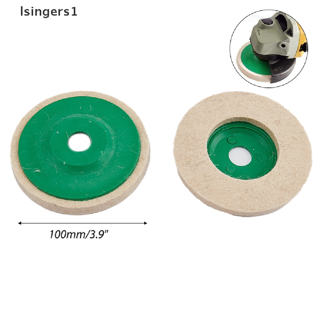 (lsingers1) 1pc Pad Poles Bahan Wol Ukuran 100x8mm Untuk Metal / Kaca / Keramik