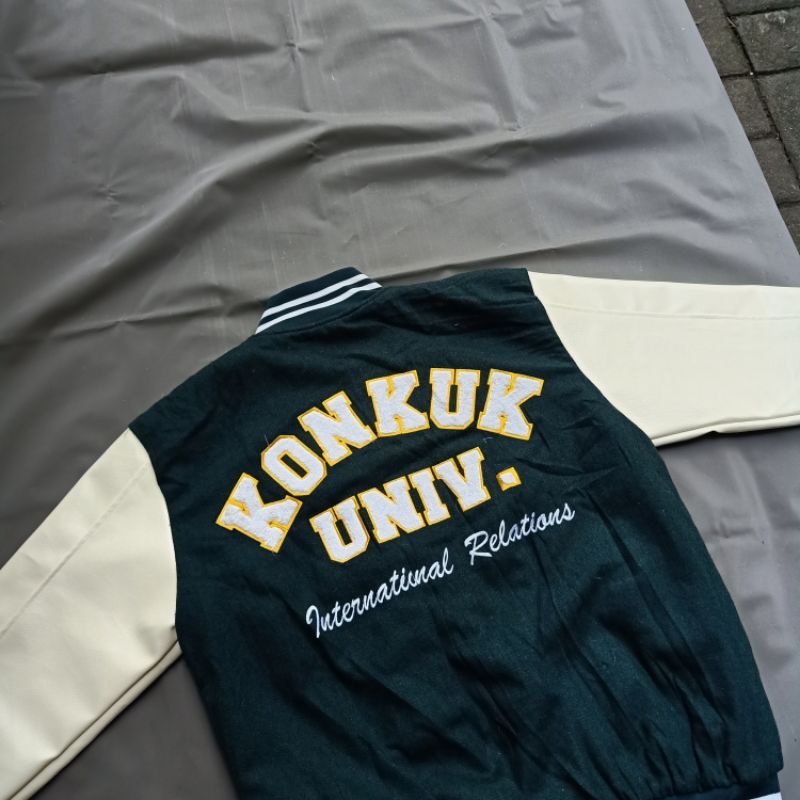 Varsity Leather Konkuk Univ