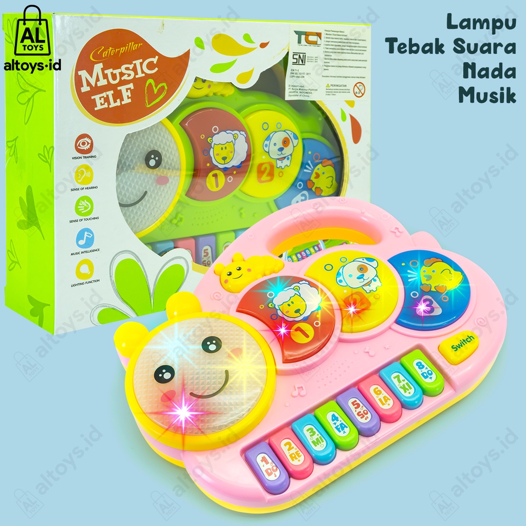 Piano Animal Farm Piano Suara Hewan Belajar Mengenal Suara Hewan / Mainan Tebak Suara N03019