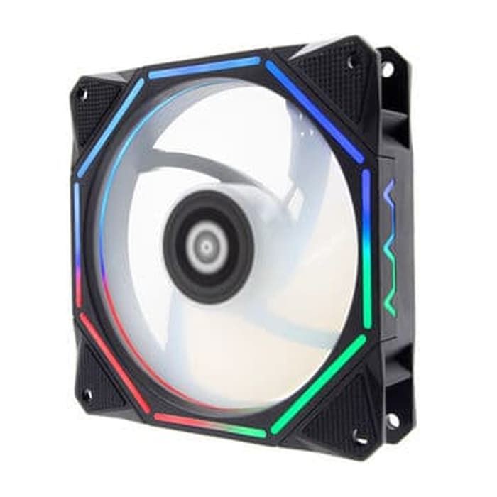 Fan Case Alseye Pentagon Led  EL-120 A-RGB Kit With Remote 3 Pcs FAN