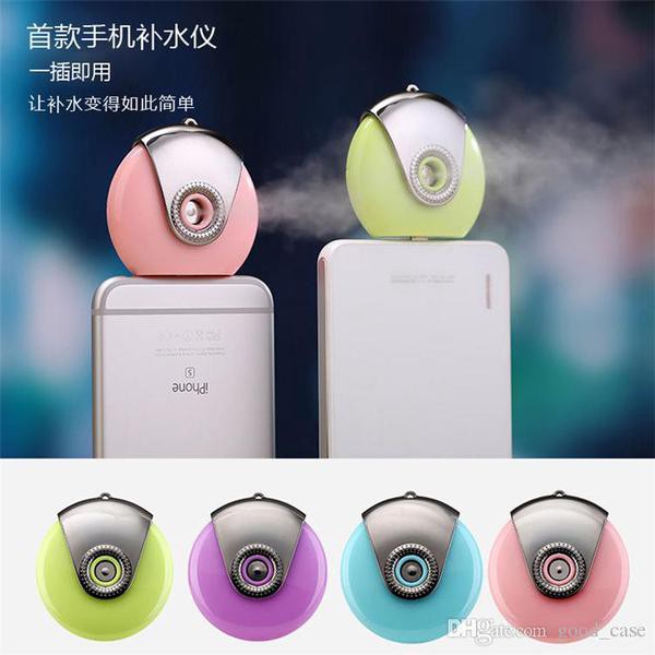 Beauty Mobile Moisture Supplier Humidifier Pelembab Handphone Nano Spray Doky