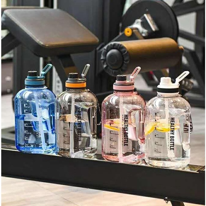 Tempat Air Minum Sports / Healthy Bottle 2200 Ml / Botol Minum Jumbo