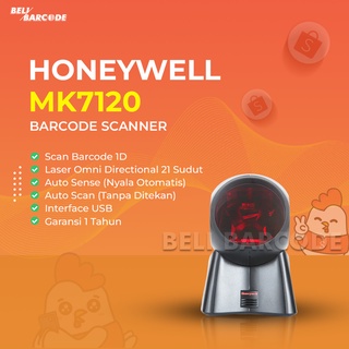 HONEYWELL ORBIT MS 7120 BARCODE SCANNER LASER AUTO SENSE SCAN 1D USB
