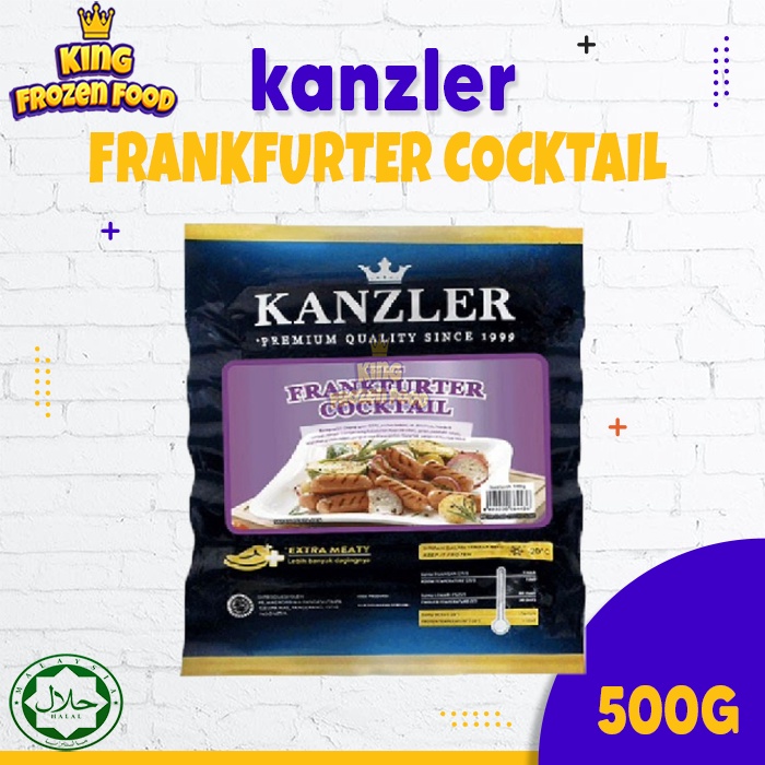 Kanzler Sosis Frankfurter Cocktail 500g
