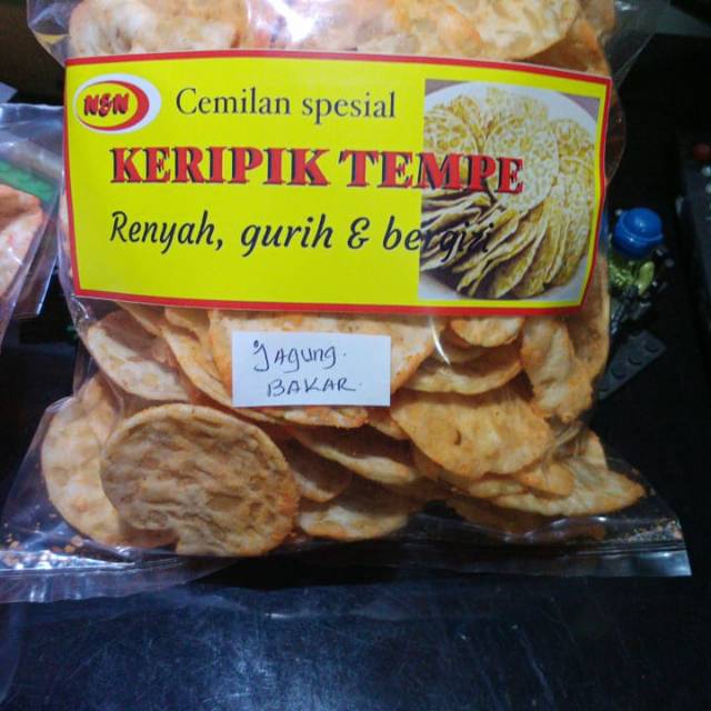 

Keripik Tempe Sagu Original / Keripik Tempe Gurih 250 gram