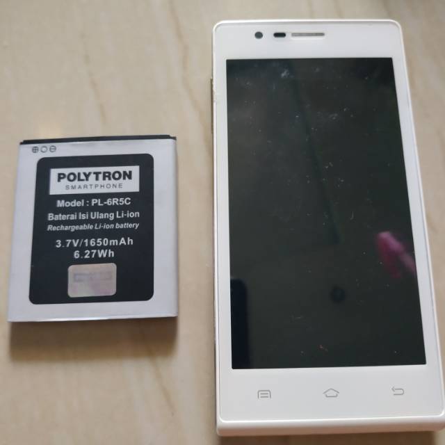 Baterai original Polytron zap5