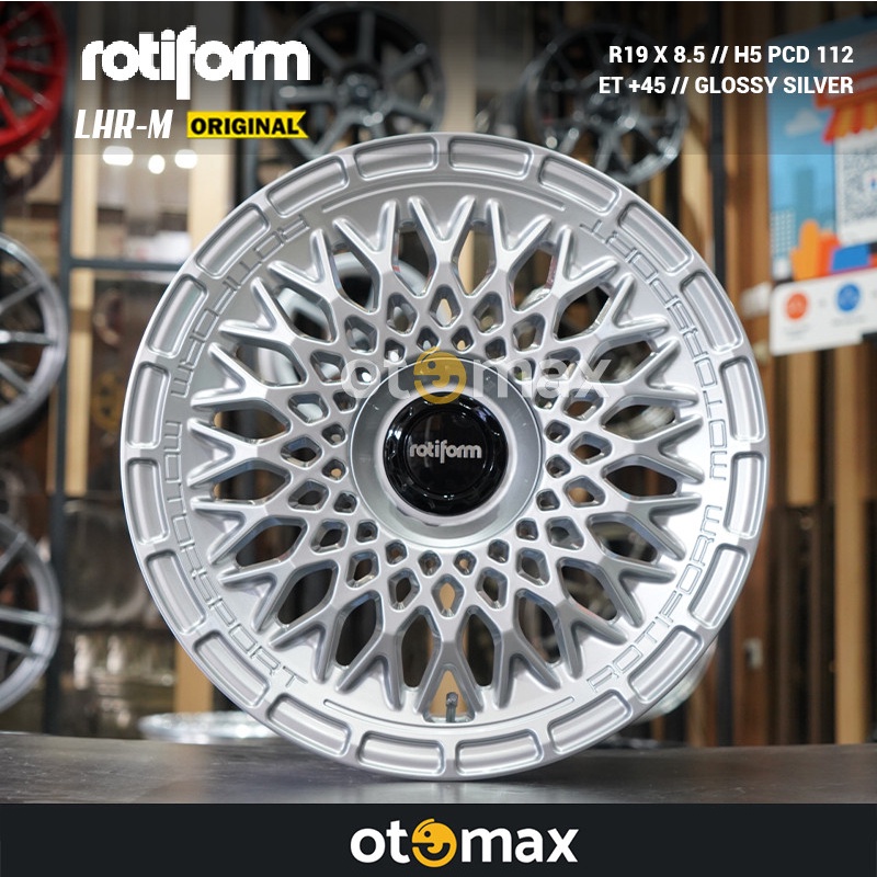 Velg Mobil Rotiform LHR-M Original Ring 19 Silver