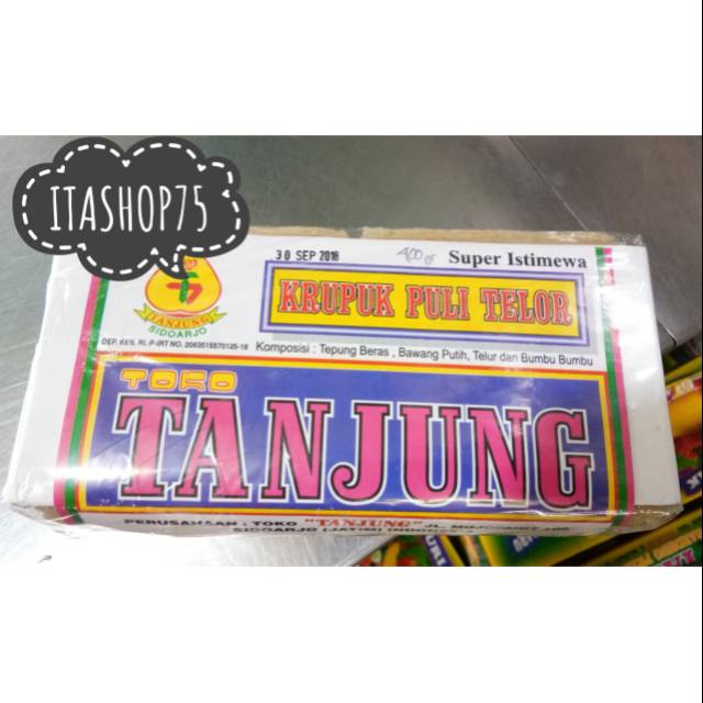 

Kerupuk Puli Telor Tanjung