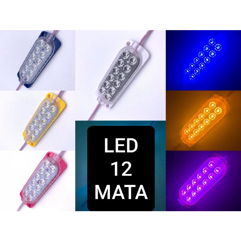 LED ULTRASONIC 12 MATA