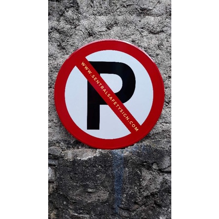 

Rambu Dilarang Parkir D.60cm