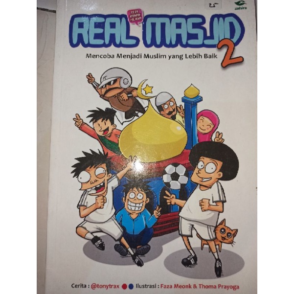 Buku komik religi Islam - Real Masjid 2 (preloved)