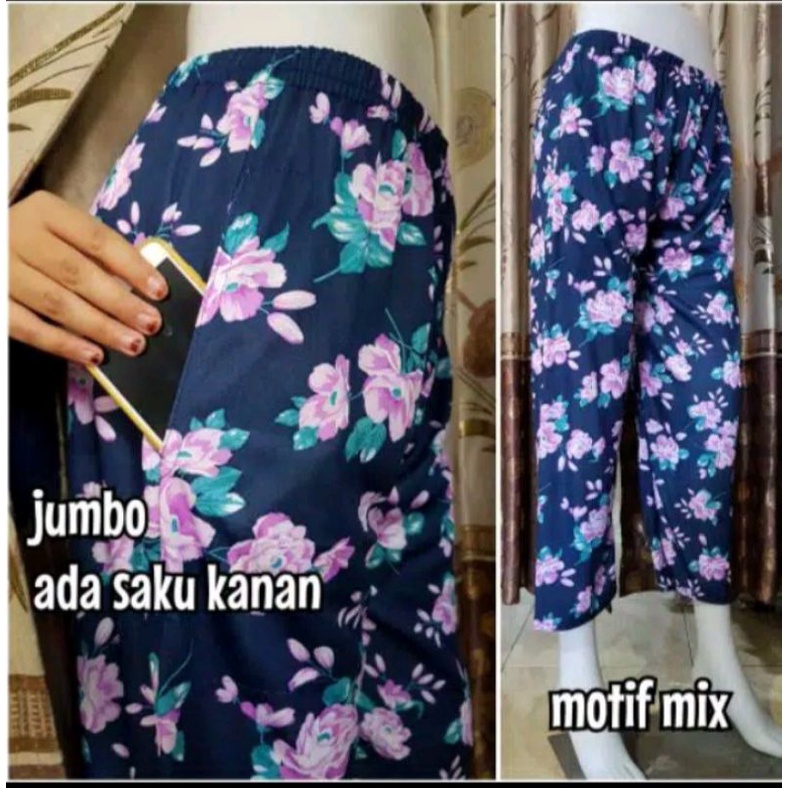 Celana Los panjang Motif  Standar &amp; Jumbo