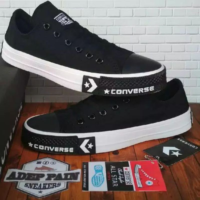 sepatu converse premium bemper warna