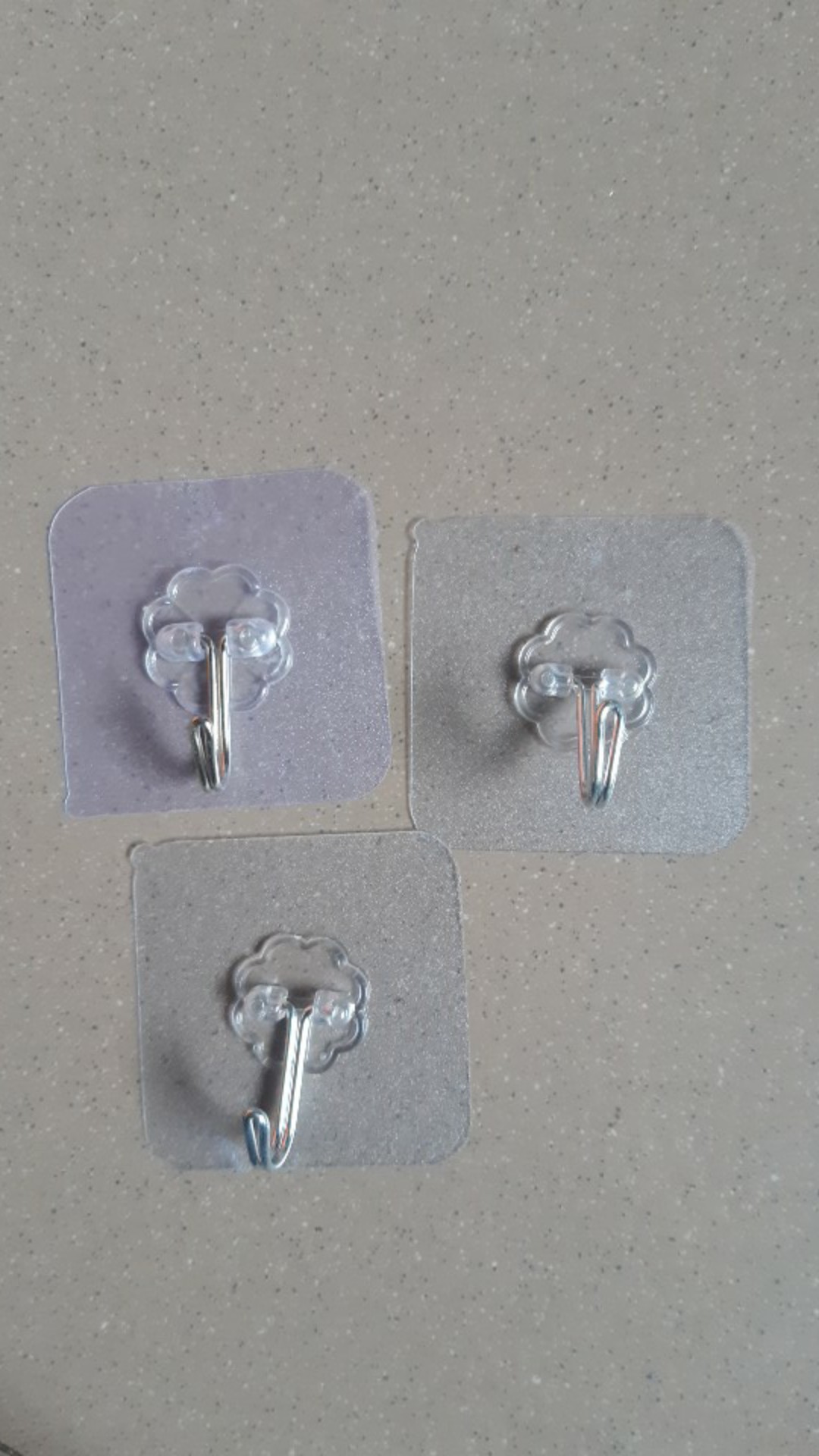 Cantelan Gantungan Tempel Dinding Multifungsi Transparan