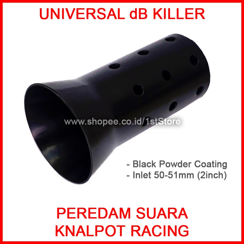 Universal Db Killer Peredam Suara Knalpot Racing Inlet 50-51Mm Wrx R9 Dbs Cld Akrapovic Sc Yoshimura