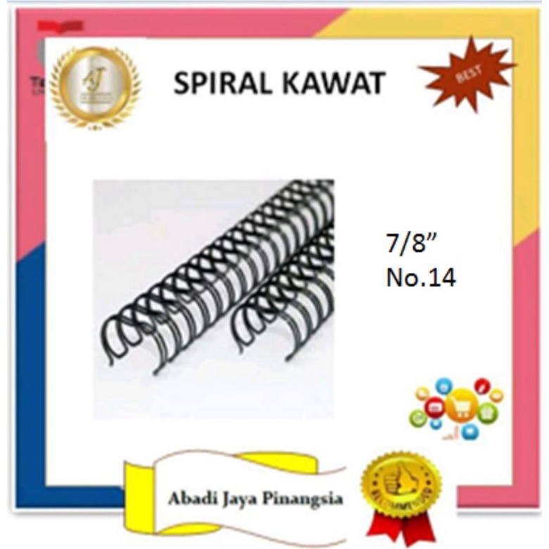 Spiral Kawat 2:1 7/8 no.14