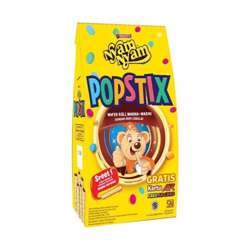 

NYAM NYAM POP STIX CHOCOLATE BOX 48gr