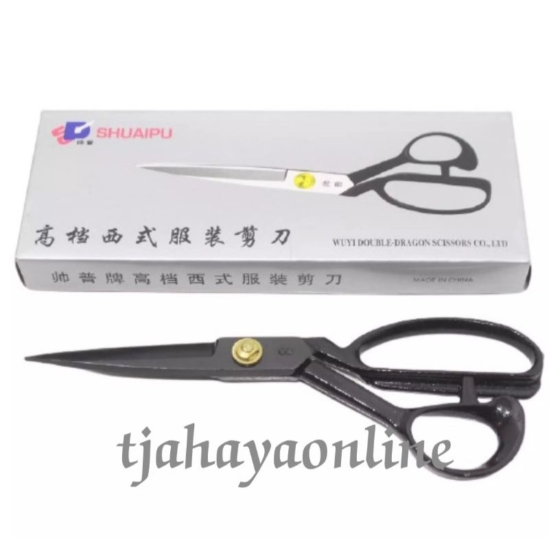 

Gunting Potong Bahan Kain Shuaipu 9 inchi / Besi /Ori