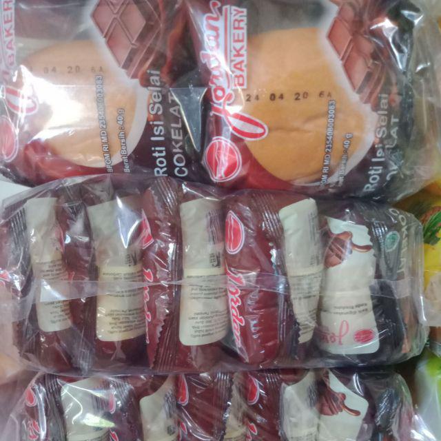 Jordan roti isi cokelat / nanas / durian-Coklat