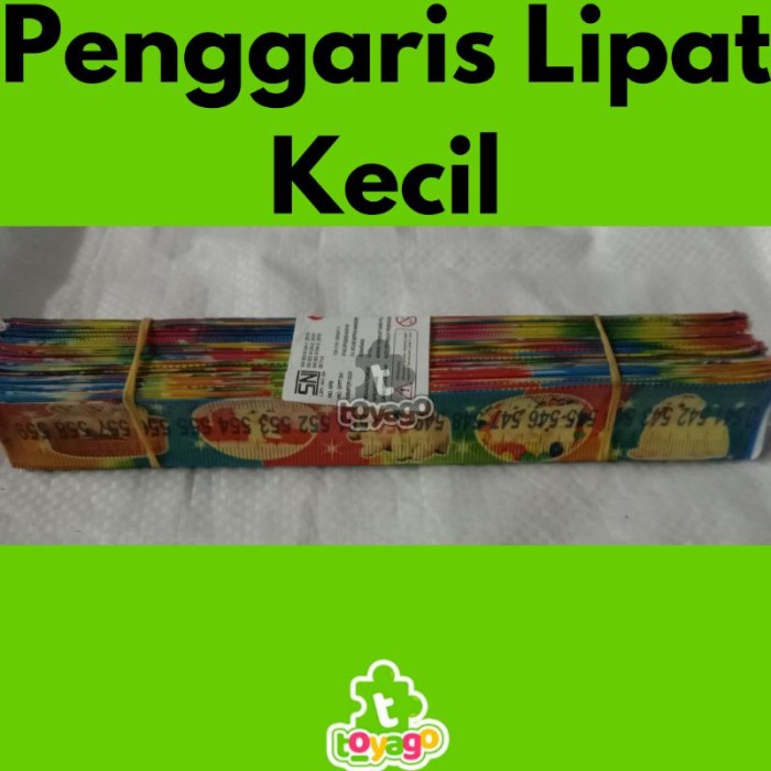 

Produk Penggaris Gelang Lipat Kecil Uk 20X3Cm Isi +-100 Pcs Limited