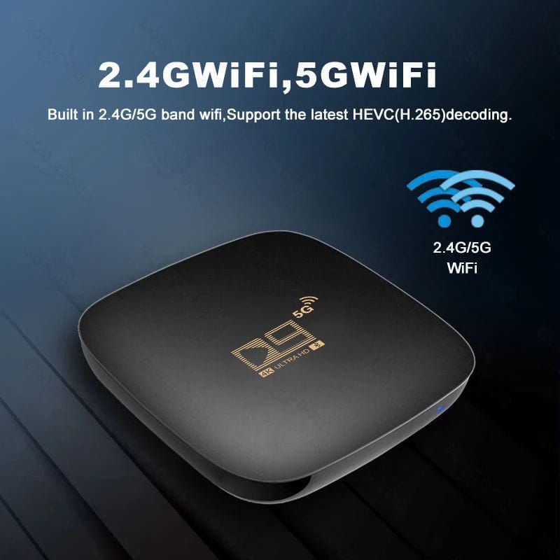 ANDROID TV BOX D9 4K STB ANDROID TV ULTRA HD