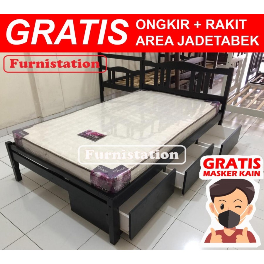 Springbed Matrass ukuran 120x200 Garansi 10 tahun