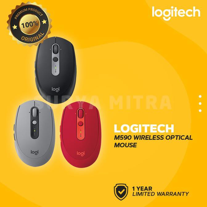 Logitech M590 / M 590 Multi Device Silent Wireless Mouse