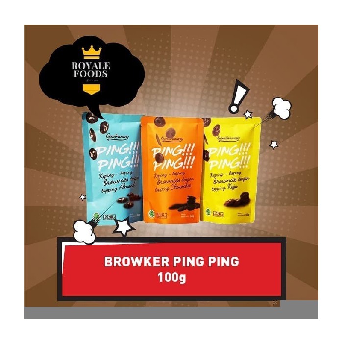 

Ping 6 PIng Keping Paket by Mix Promo Rasa Brownies Pcs Gemirasary Diskon