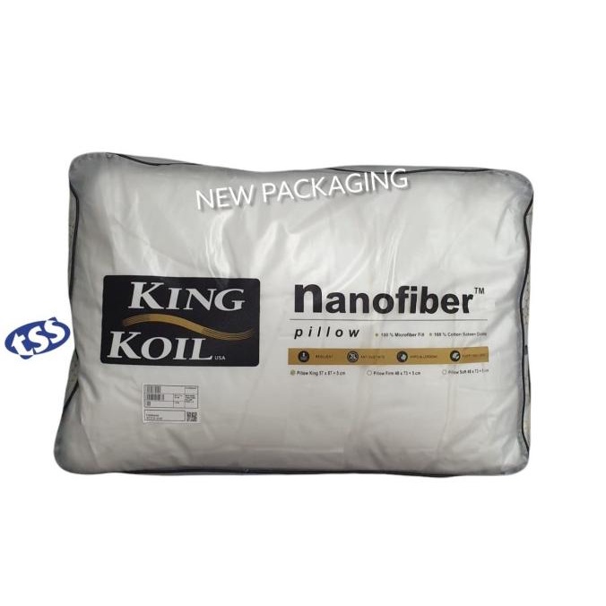 Bantal King Koil Nano Fiber Firm Pillow