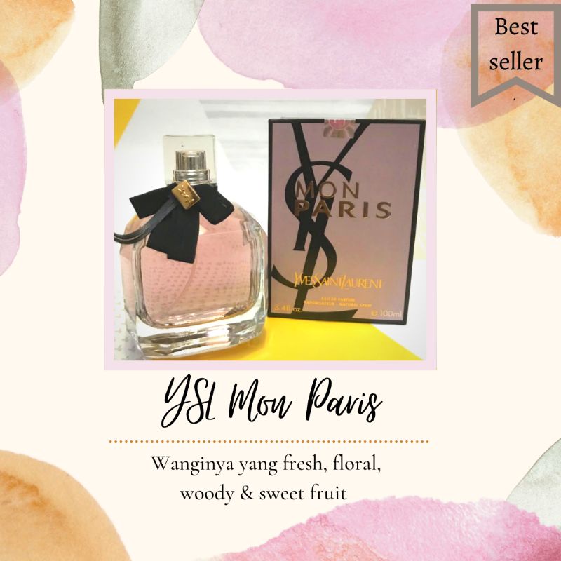 PROMO Parfum YSL MON PARIS EDP parfum wanita (100ml)