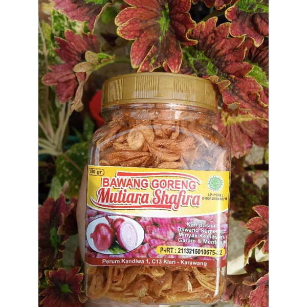 

Bawang Goreng Mutiara Shafira 100gr