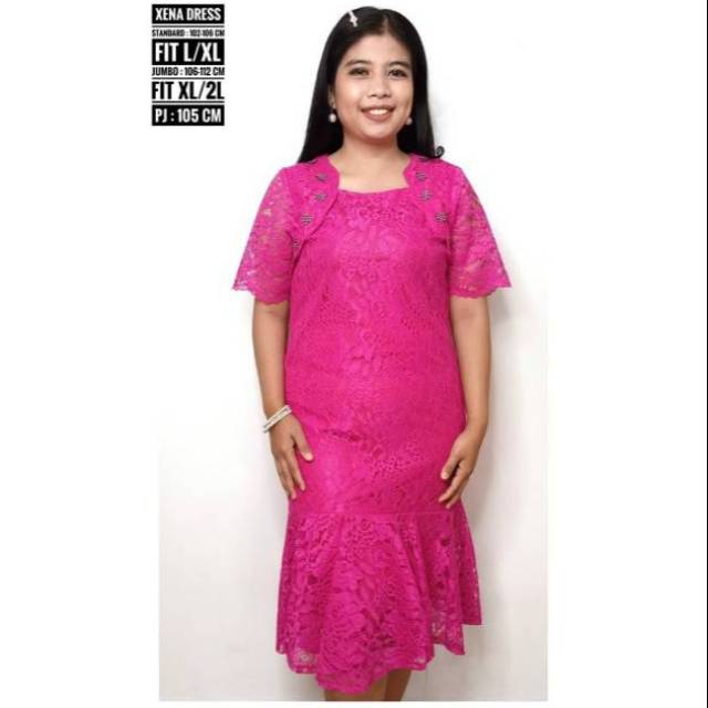 Dress brokat duyung