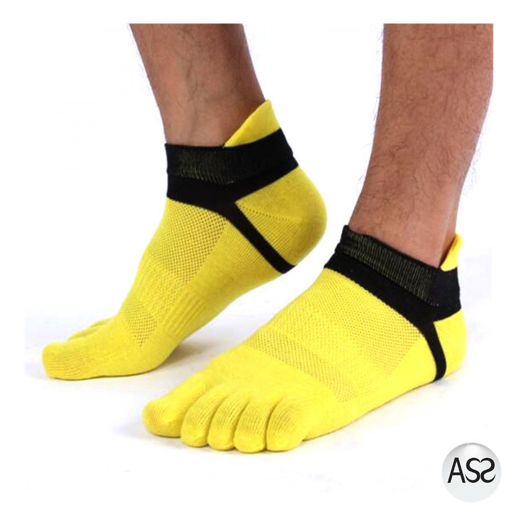 ASS Shop - COCKCON Kaos Kaki Lima Jari Unisex Five Toe Socks - QTJ58