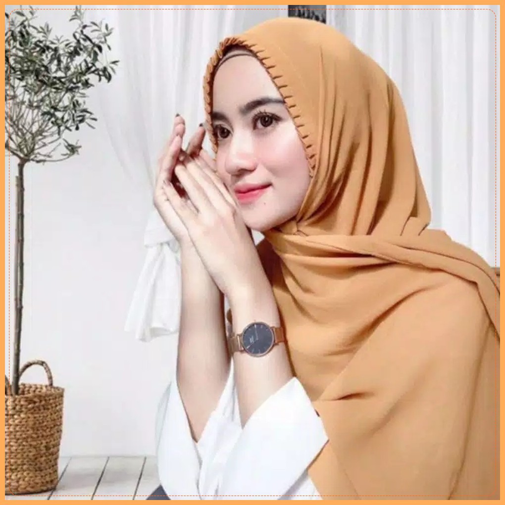 PASHMINA KCB PASMINA LIPIT HIJAB TALI JILBAB DIAMOND NON PET ANTEM SABYAN GROSIRR31