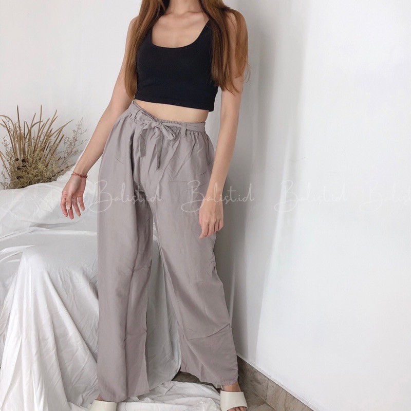 KULOT PANJANG/BASIC LONG CULOTTE-Grey
