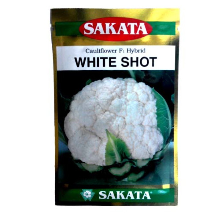 Sakata Seed Cauliflower F1 Hyrid White Shoot-benih Bunga Kol-10 gram