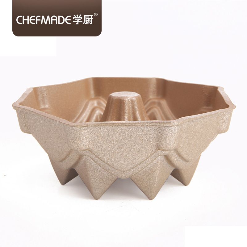 Chefmade WK9094 loyang kue mini crown non stick cake pan luxury mewah