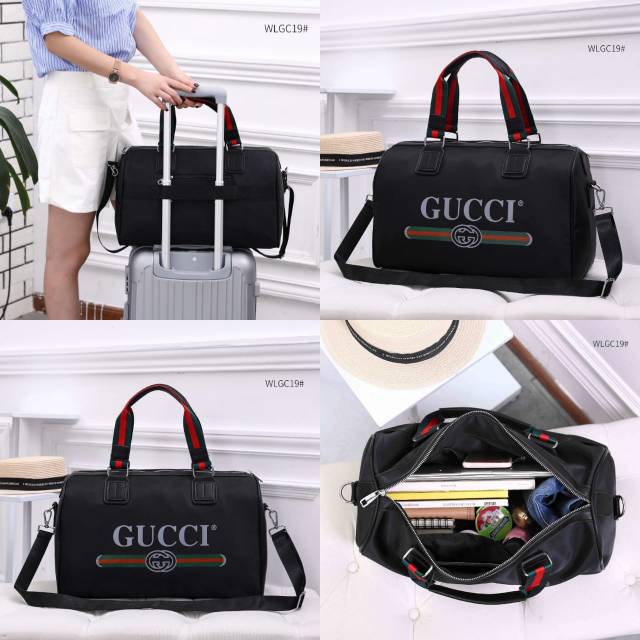 TAS SANDANG GUCCI CLASSIC TRAVEL TOTE BAG WLGC19