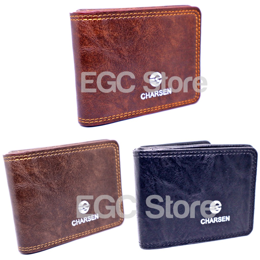 Dompet Lipat Pria Bahan Kulit Premium / Dompet Pria model lipat - F-008-5