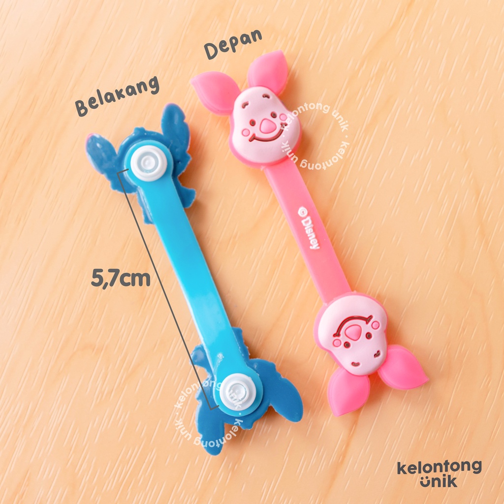 DISNEY - Penjepit Kabel/ Klip Kabel/ Pengikat Kabel/ Penggulung Kabel/ Cord Holder